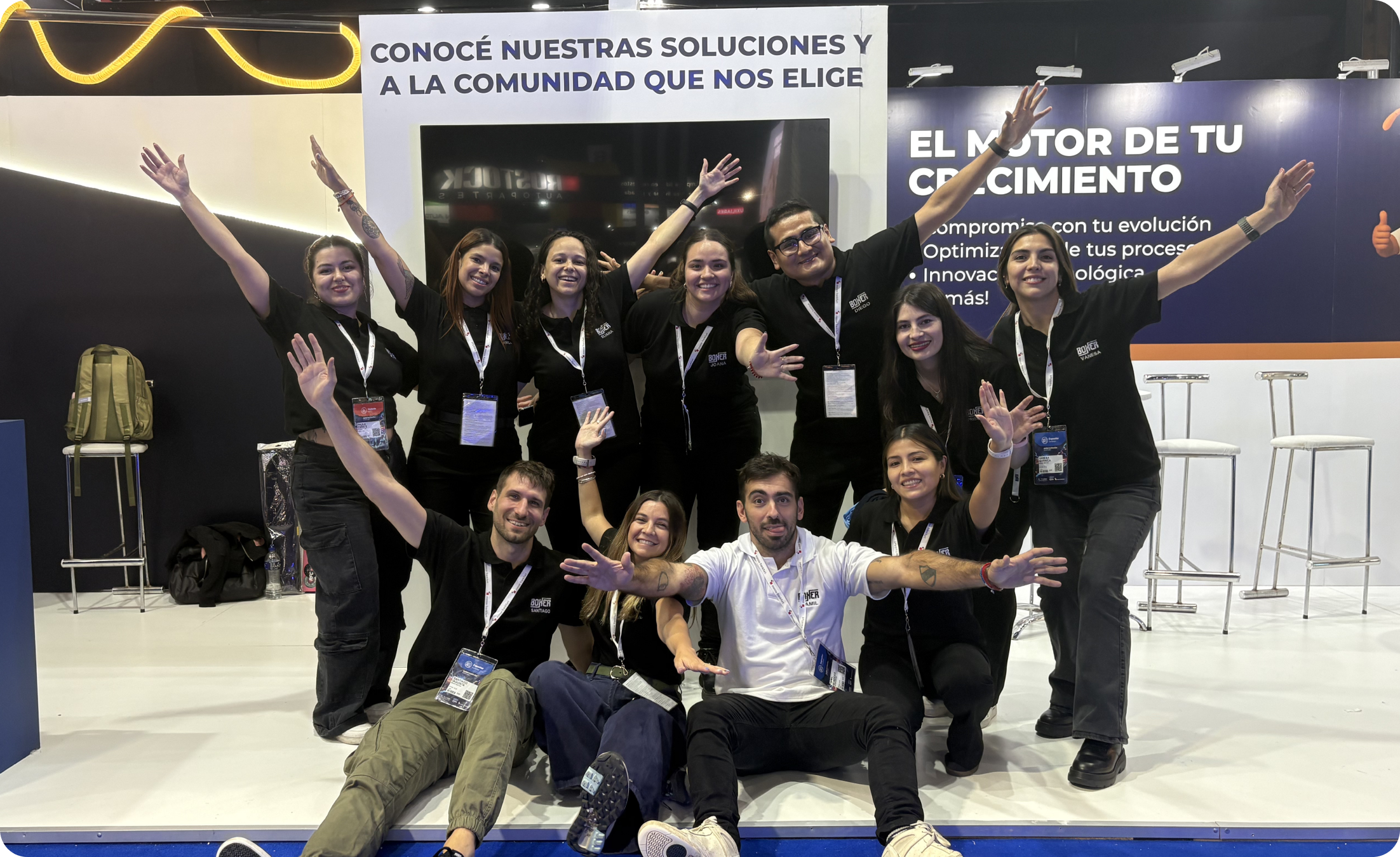 Equipo Boxer Gestión en Automechanika Buenos Aires 2026
